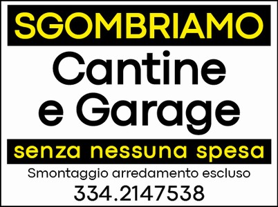 Sgombriamo Cantine e Garage